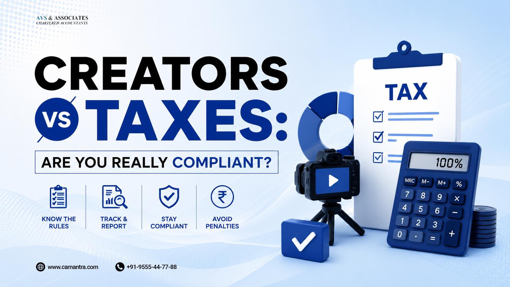 Instagram Creators, YouTubers & Influencers: Are You Paying the Right Tax?
