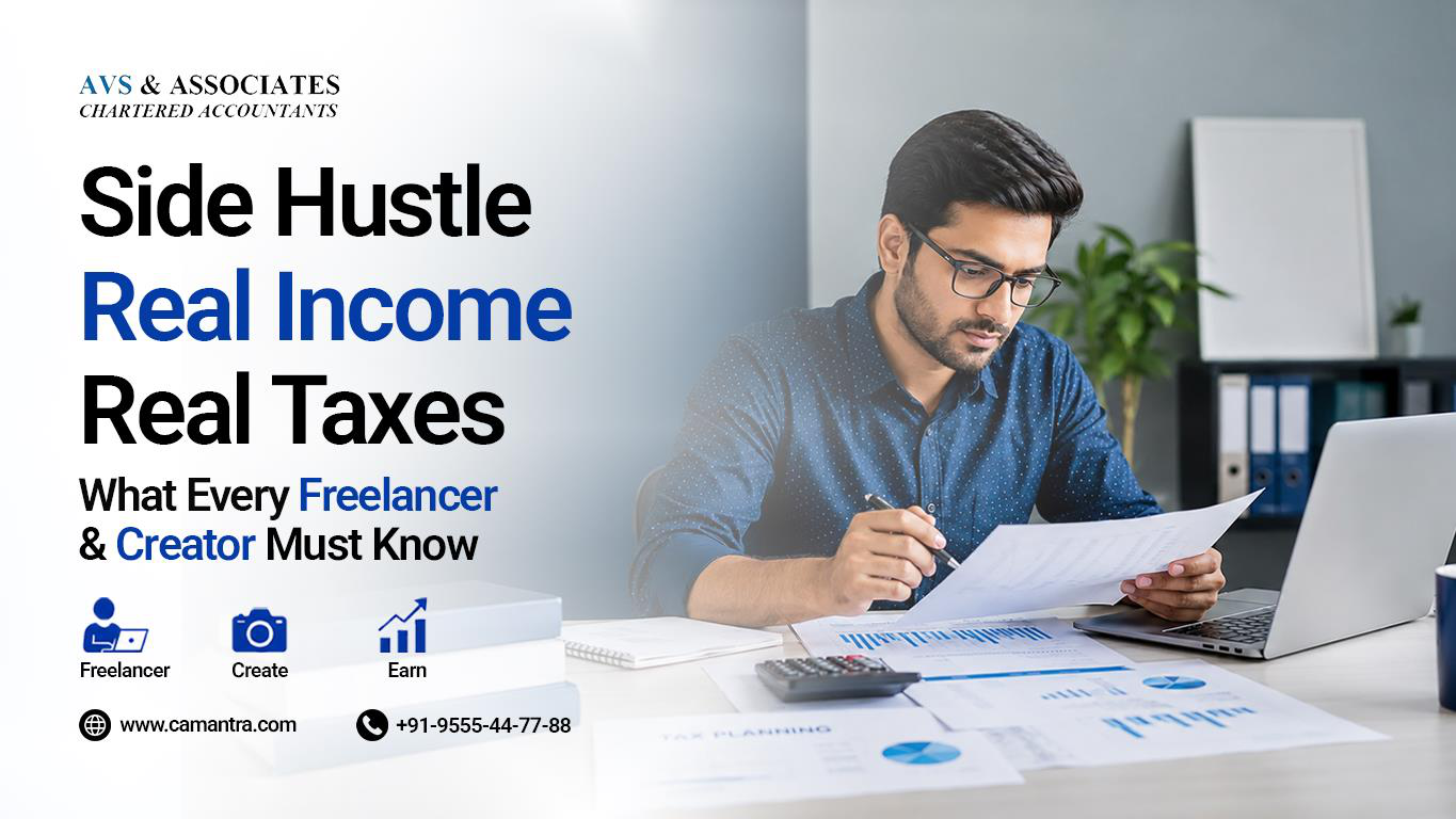 Side Hustle, Real Income, Real Taxes - What Every Freelancer and Creator Must Know