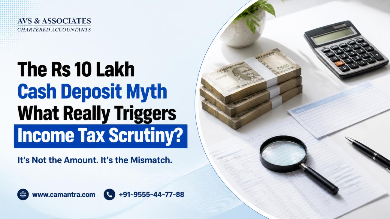 Cash Deposits: When Does the Income Tax Department Start Asking Questions?