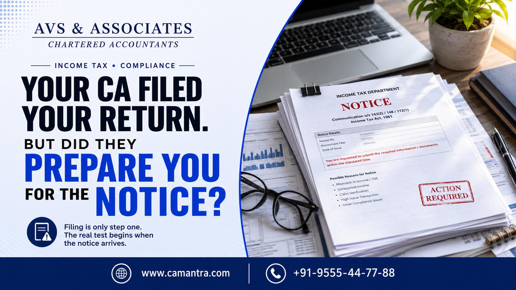 What Your CA Should Have Told You Before the Tax Notice Arrived